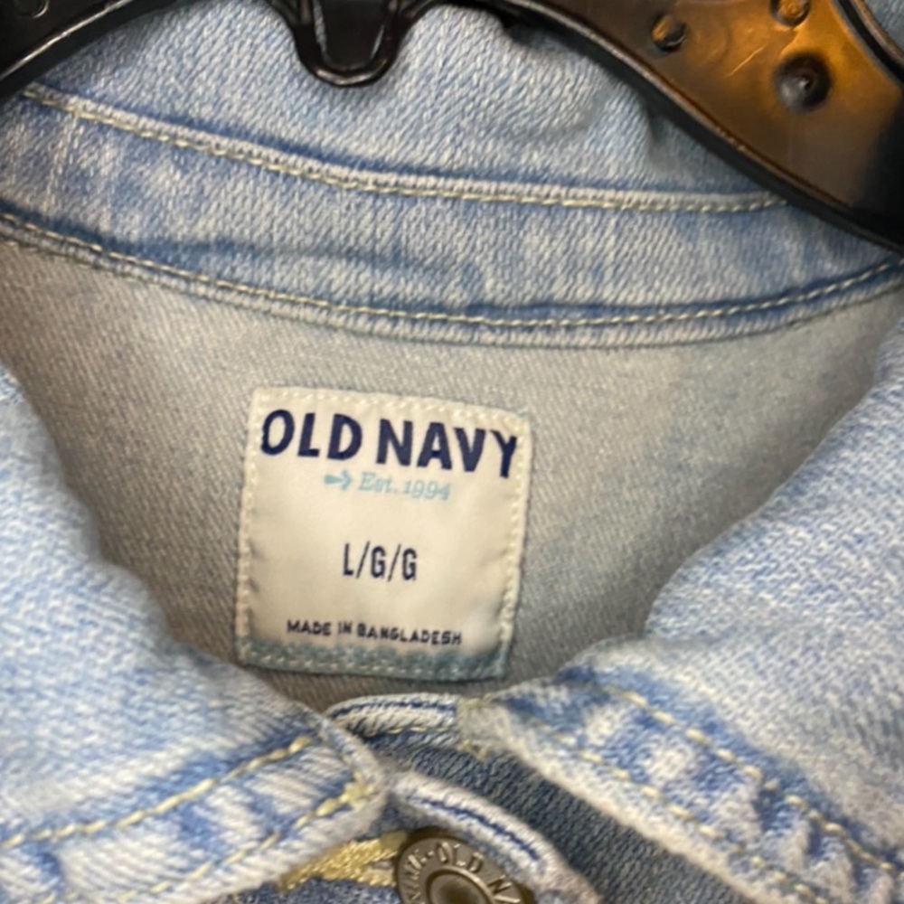 Cropped Denim Jacket - image 3